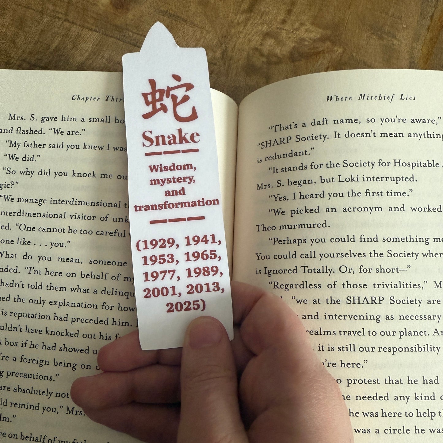 B-Grade Chinese Zodiac Bookmarks