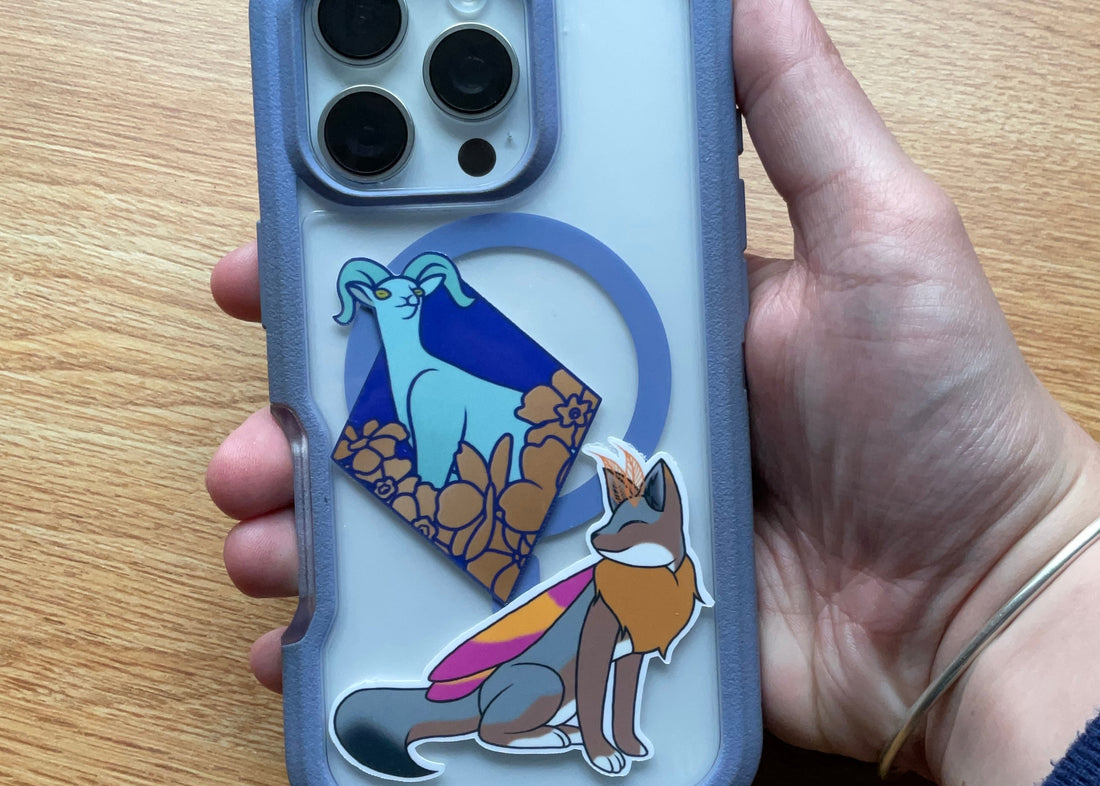 Why Uniquely Mystical Stickers Are Perfect for Phone Cases~