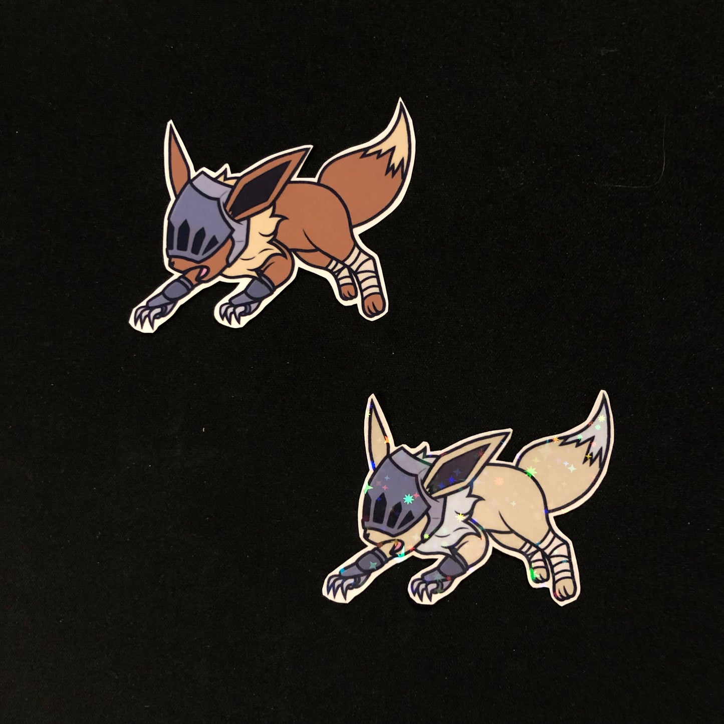 DND Eeveelution Stickers