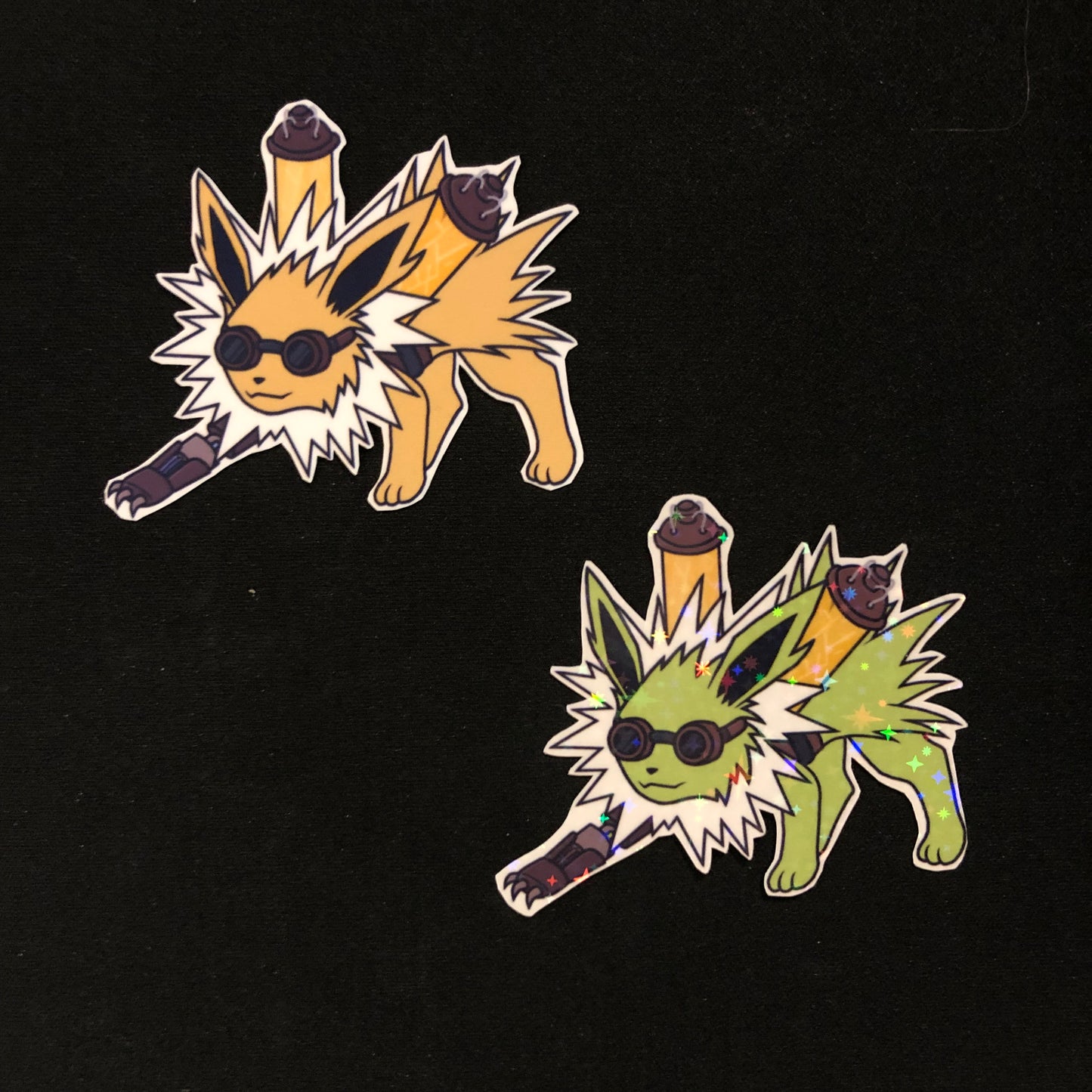 DND Eeveelution Stickers