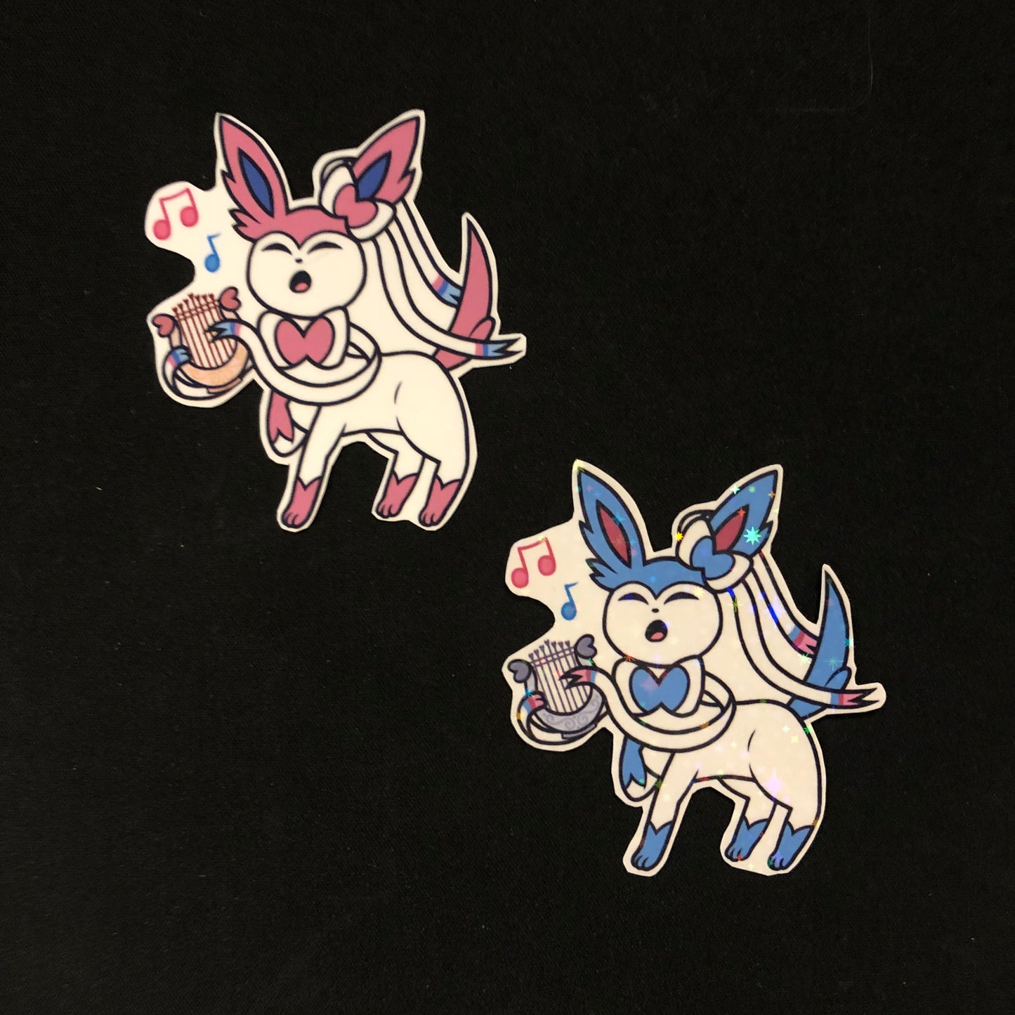 DND Eeveelution Stickers