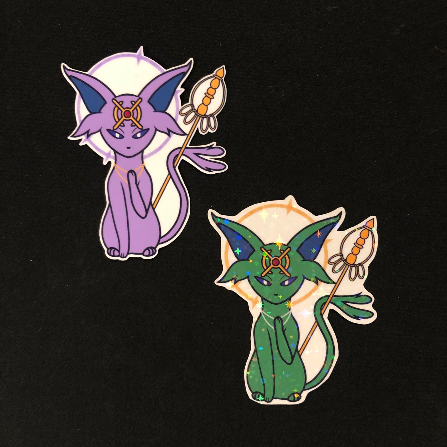 DND Eeveelution Stickers