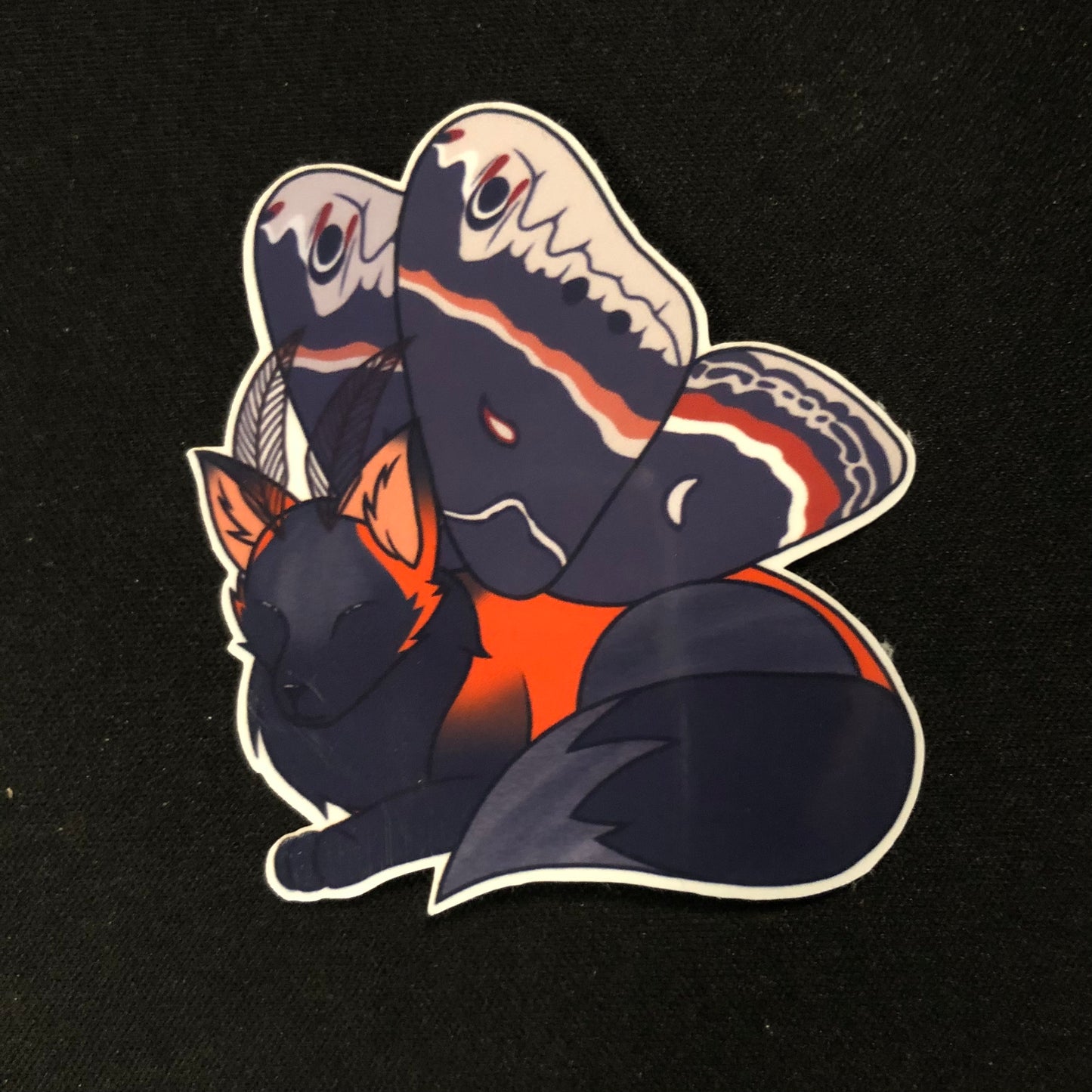 Fox Moth Stickers