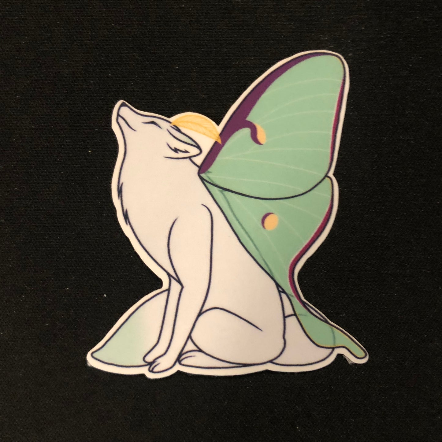 Fox Moth Stickers