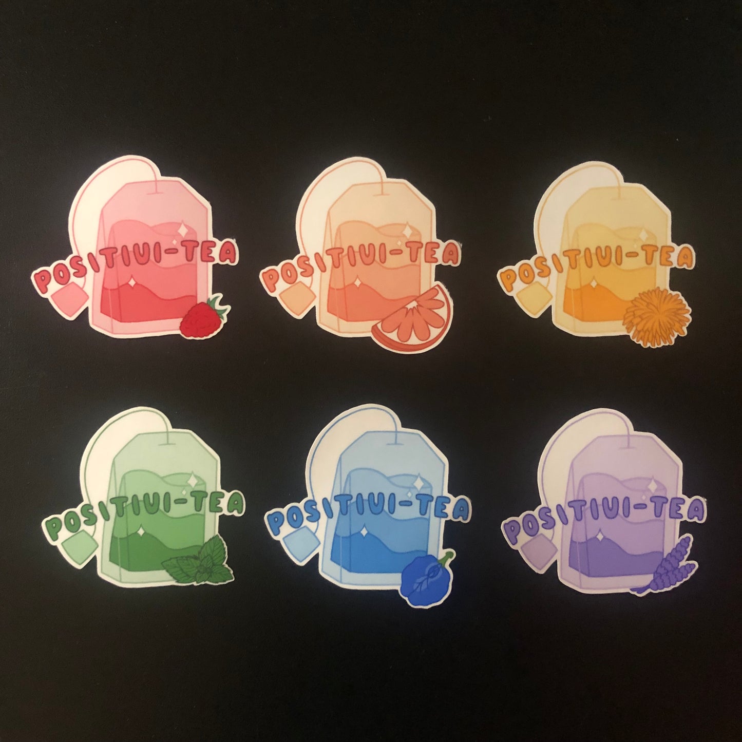 Positivi-TEA Stickers